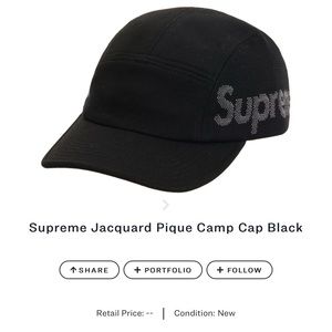 Supreme Black Hat